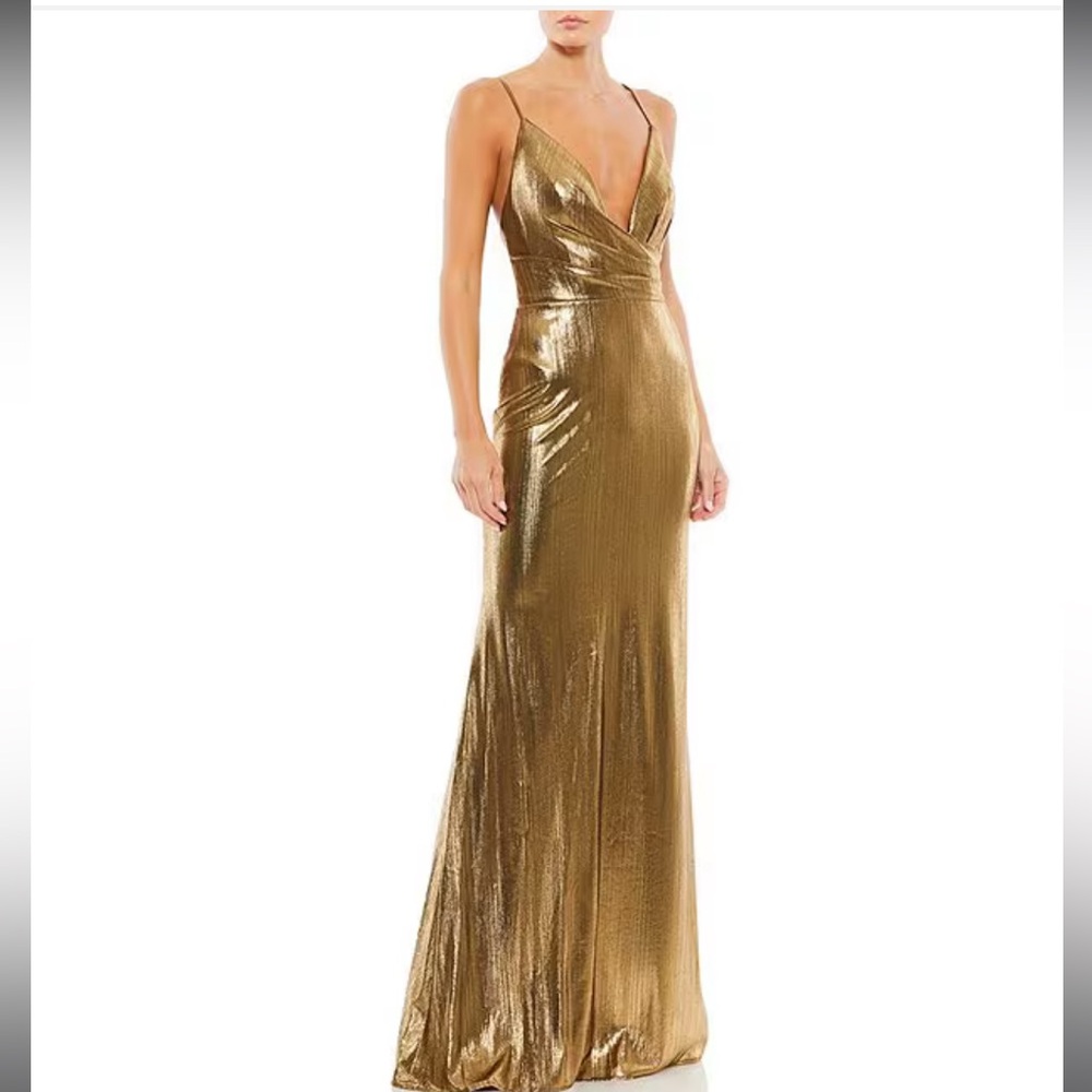 Leena for Mac Duggal gown